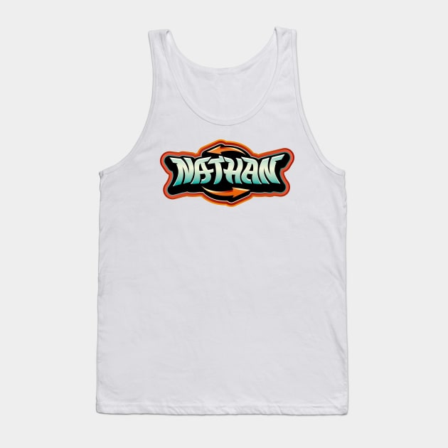 NATHAN Tank Top by WildMeART